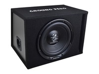 Ground Zero Gzib 25BR 25Cm Bassreflex GehäUsesubwoofer Bassbox Tiefton 250 Watt