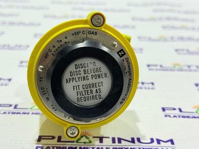 ZELLWEGER ANALYTICS SIEGER GAS DETECTOR SENSOR HEAD ATEX 141180