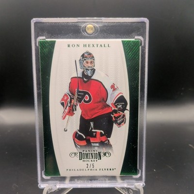 2012-13 Panini Dominion Emerald Ron Hextall /5 #97 Philadelphia Flyers