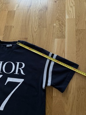 Dior 47 Oversized Navy Blue T-shirt Size S | eBay