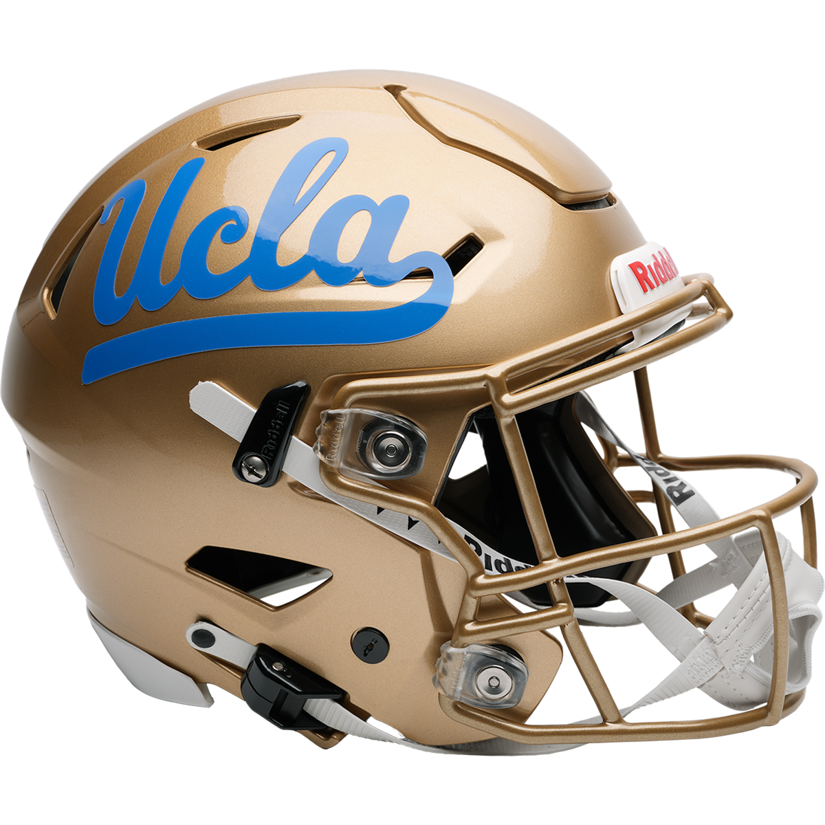 新品未使用　UCLA Gold Riddell SpeedFlex用 UCLA BRIUNS NCAA Riddell SPEEDFLEX Authentic Gameday Football