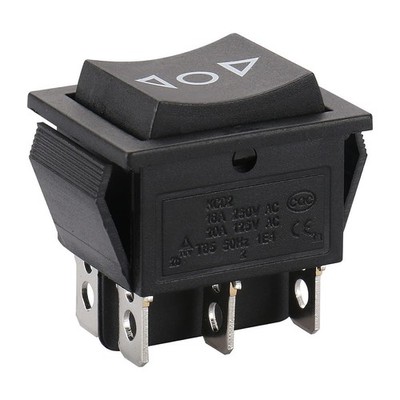 Heavy-Duty DPDT Momentary Toggle Switch -  &  Certified for Power Control