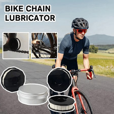 Roller Type Bicycle Chain Lubricator Chain Oiling Device Bike Lubrication