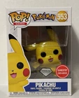 Funko Pop Pokemon Pikachu #553 Diamond Collection GameStop Exclusive New
