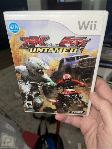 MX vs. ATV Untamed (Nintendo Wii, 2008) Complete w/ Manual CIB Tested