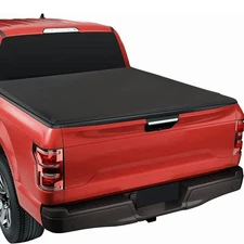 5.7 Truck Bed Soft Top Roll-Up Tonneau Cover For 09-22 Dodge Ram 1500 2500 3500