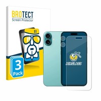 3X Panzerfolie Schutzglas Apple Iphone 16 Plus (Display+Kamera) Displayschutz