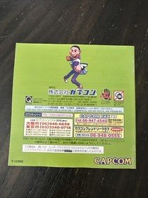 Sega Saturn Manua Only Marvel Super Heroes Vs Street Fighter Japanese Version 