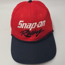 Vintage Snap-on Hat Snapback Red Black Rope Racing Swingster Casual Cotton Men