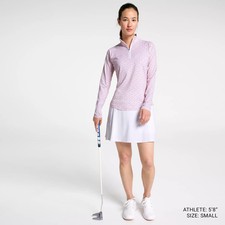 Walter Hagen Women's Performance 11 UV Suncover 1/4 Zip UPF 50