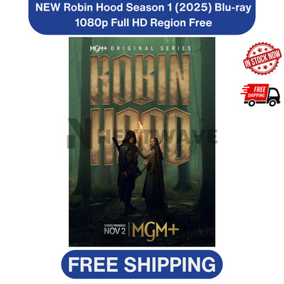 NEW Robin Hood Season 1 (2025) Blu-ray 1080p Full HD Region Free