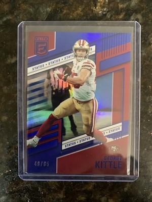 2022 Panini Donruss Elite - George Kittle #49 Status /85