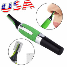 Hot Men Nose Ear Face Neck Eyebrow Hair Mustache Beard Trimmer Shaver Clipper