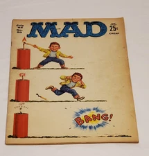 1963 Mad Magazine #80 GD | Fire Cracker Bang | EC. Publications Inc. 