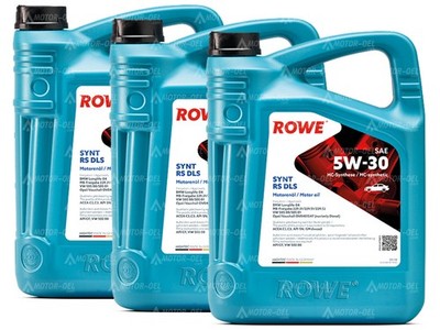 15 Liter (3x5L) ROWE HIGHTEC SYNT RS DLS SAE 5W-30, 20118