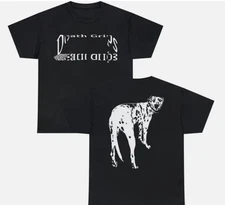DEATH GRIPS Dalmatian Black T-shirt Size S-5XL