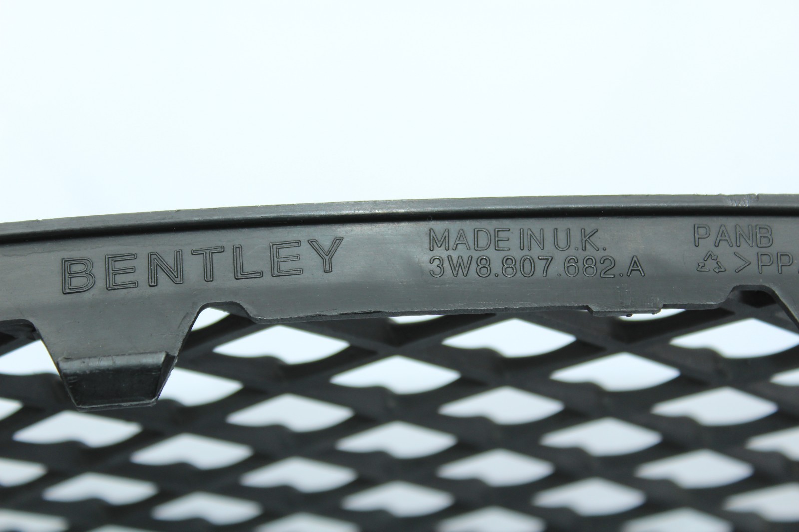 2003-2008 Bentley Continental GT Front Lower Right Bumper Grill Grille OEM