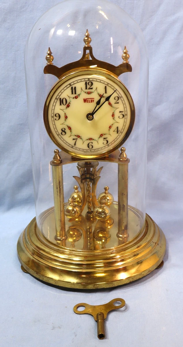 Vintage Anniversary Clock Indiana Collectible Shelf, Mantel Clocks