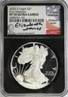 2020-S American Silver Eagle NGC PF 70 Ultra Cameo #GA6-06 "Liz Jones Signed"