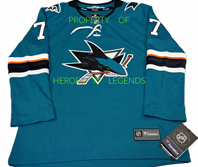 NWT-YOUTH-L/XL * MICHAEL MISA S.J SHARKS FANATICS BREAKAWAY NHL