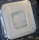 GEIGER 10 OZ FEINSILBER 999 - AG 999 Germany 🇩🇪  Stunning Silver Bar