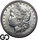 1895-O Morgan Silver Dollar, Avidly Pursued Choice AU++ RARE Key Date!