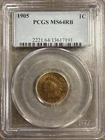 1905 Indian Head Cent - PCGS MS64 REDBROWN  - Really Nice Coin