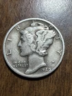 1940-D MERCURY SILVER DIME ACTUAL Coin Get Today/Save/Fill Your Collection VF