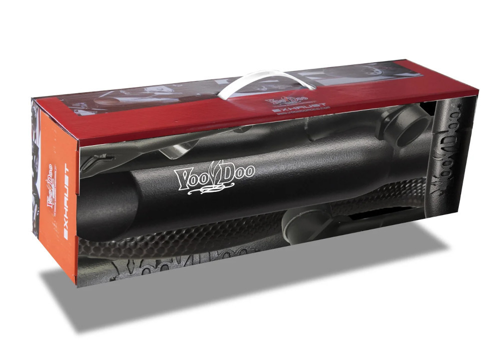 Voodoo Black Shorty Slip-On Muffler VEZX10K4B for Kawasaki Voodoo Black Shorty Slip-On Muffler VEZX10K4B for Kawasaki