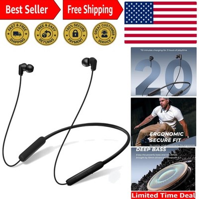 Ultra-Lightweight N18 Bluetooth Earbuds - Magnetic Design, ENC Noise Cancelling