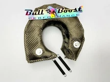 Titanium Carbon Fiber Turbo Blanket T3 Cover Turbocharger Heat Shield Cover