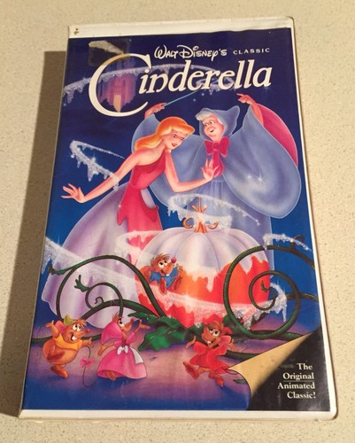 ✨REDUCED✨Vintage Disney's Cinderella Black Diamond Classic 1988 VHS 410-RARE - Picture 5 of 9