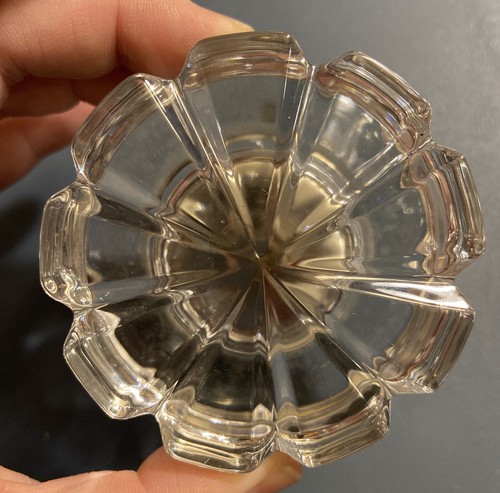 Mikasa Germany Clear Glass Vintage Lighter - Picture 6 of 6