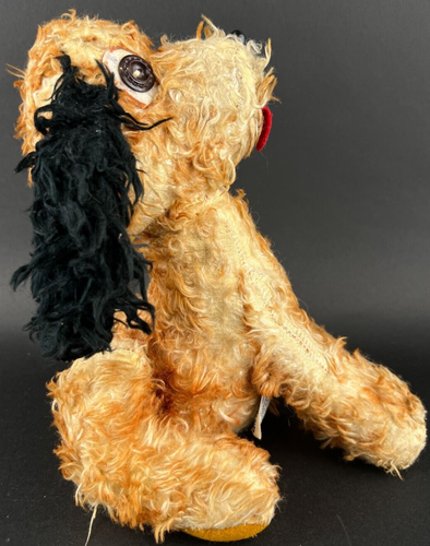 Vintage 1960 Gund Klinker Dog Plush Stuffed Toy Little Ventures 9" in Size - Picture 7 of 17