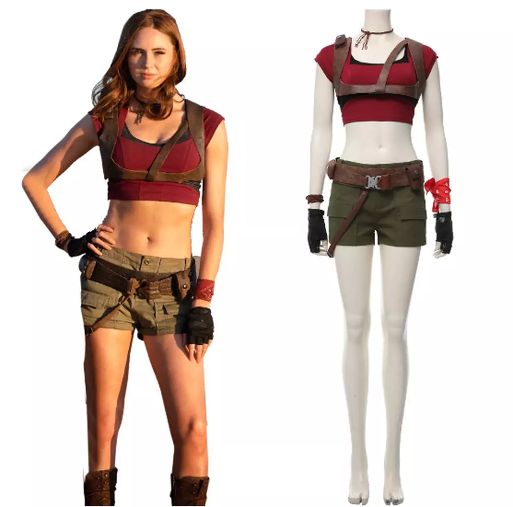 Movie jumanji the next level ruby roundhouse cosplay costume costume