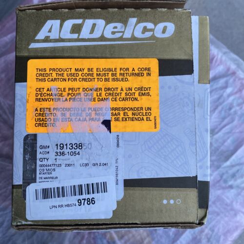 ✅1988-90 Chevrolet Corvette ACDelco Professional/Gold Starter $220.00 - Picture 8 of 11