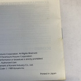 Top Gun Second Mission NES Manual Env&iacute;o Gratis