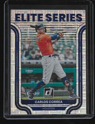 Carlos Correa 2022 Donruss Elite Series VECTOR Parallel #ES-5