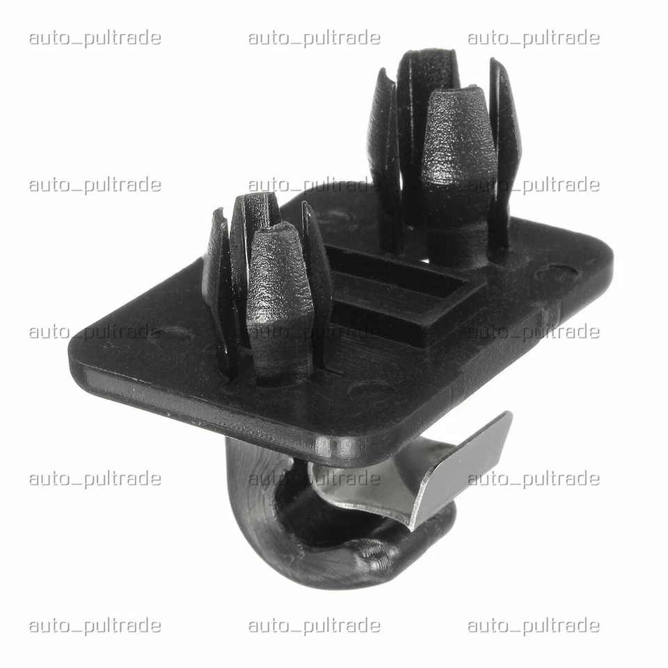 4PCS Sun Visor Clips BLACK For Audi A3 A4 A5 Q5 A7 B6 B7 B8 S4 S5 TT 8U0857562A - Image 3 of 4
