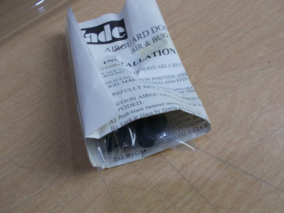 Bug Deflector Shield Clear No Drill Wade 72-24117 For: Dodge Durango 2004-2006 Foto 4 de 4