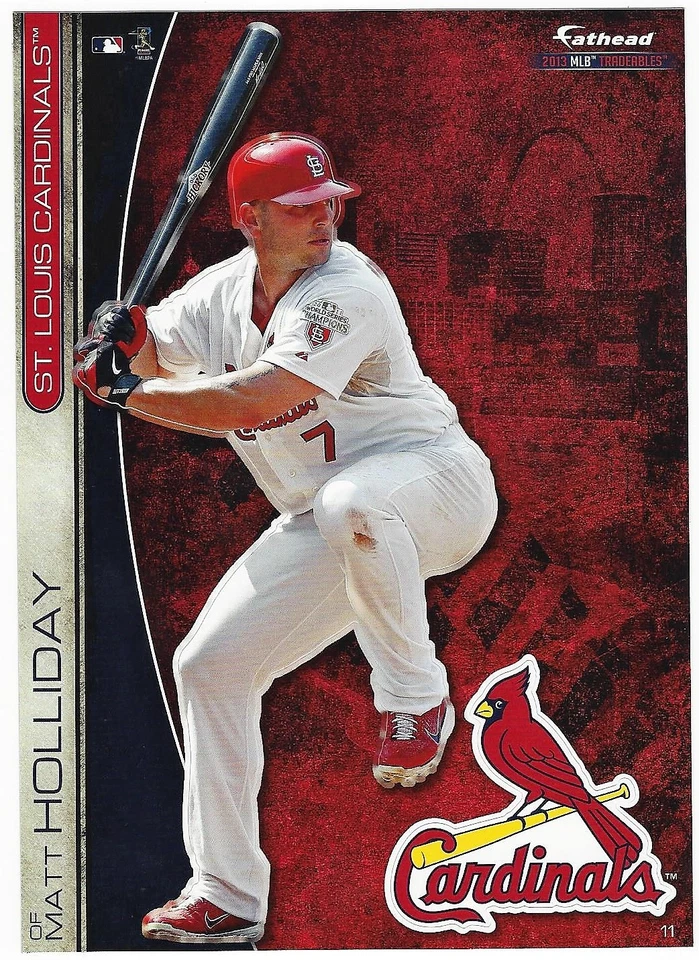 Adesivo removível David Freese St Louis Cardinals Fathead Tradeables 2013 #44 - Imagem 3 de 3