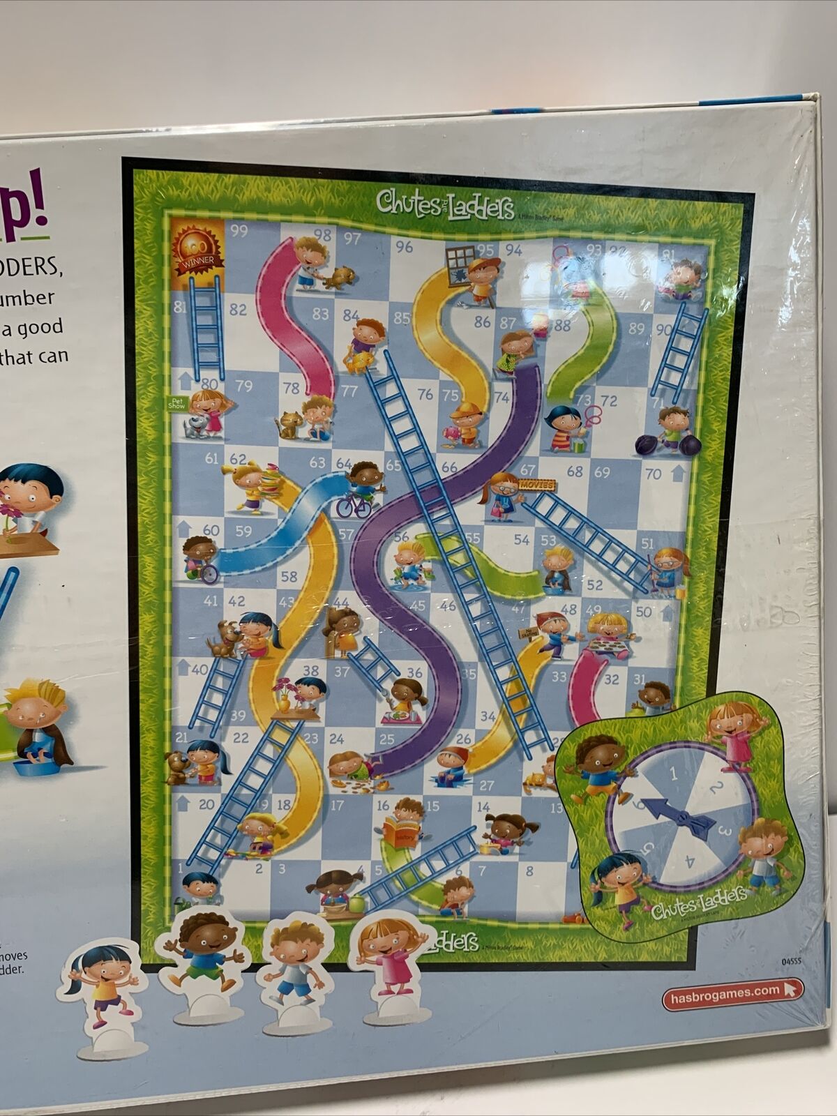 Chutes and Ladders: Peppa Pig Edition Kids Board Game, Preschool Board Games  for 2-4 Players 