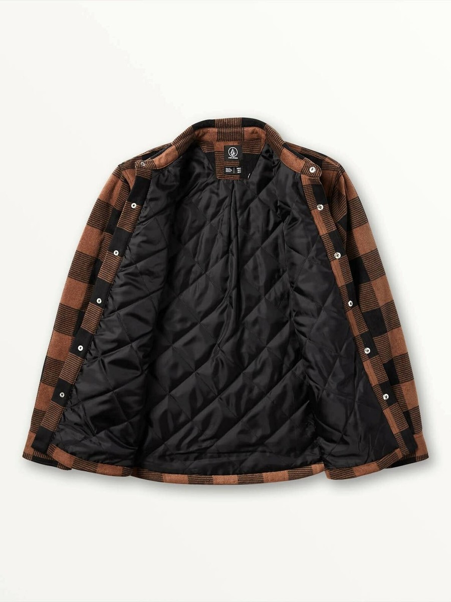 VOLCOM BOWER POLAR FLEECE 中綿入りジャケット　CPO VOLCOM BOWER POLAR FLEECE 中綿入りジャケット CPO