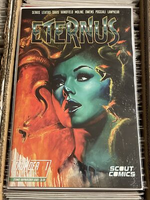 ETERNUS #1 MEDUSA ROB PRIOR COVER ANDY SERKIS THUNDER SCOUT COMICS 2022