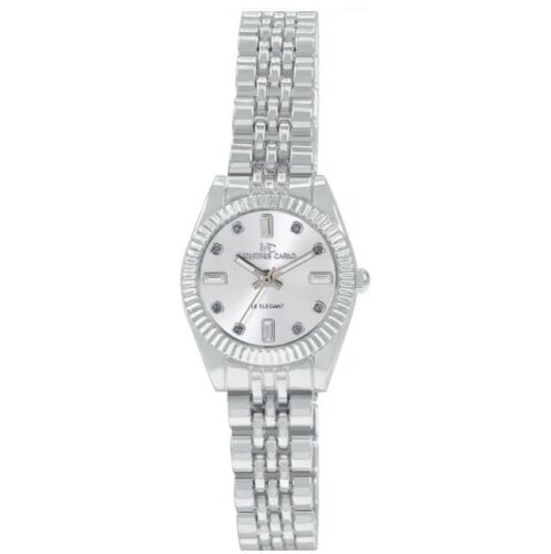 24mm Montres Carlo Women Modern Fashion Bracelet Band Quartz Luxury Dress Watch - Picture 10 of 22