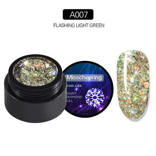 5ML Shiny Diamond Gel Nail Polish Glitter Sequins SoakOff UV LED Light Nail Art✔ - Picture 20 of 20