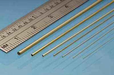 Albion Alloys BW04 Brass Rod 0.4mm (10 Pack)