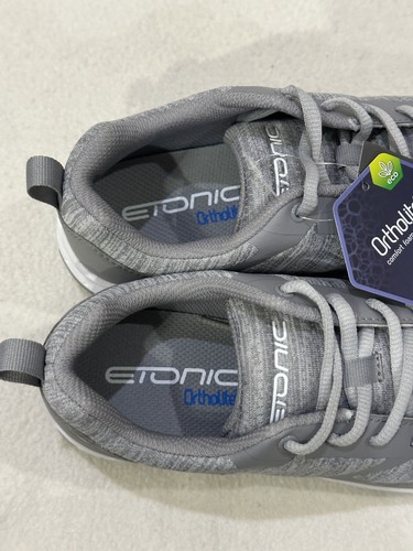 NEW Women’s Etonic Gray Stabilizer Sport 3.0 Spiked Golf Shoes - Size US 8.5 - Picture 9 of 12