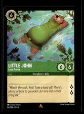 Disney Lorcana Rise of the Floodborn Little John Loyal Friend Non Foil 84/204