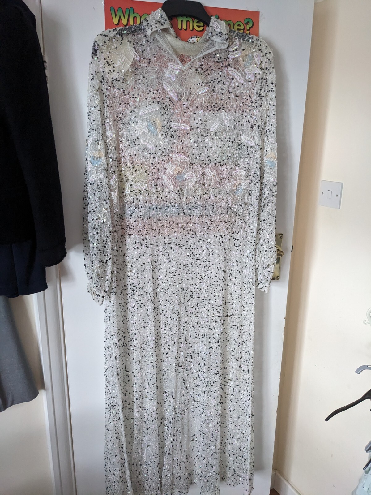 Zara Sequin Beaded Dress Limited Edition Size M Super Rare 💕BNWT ref 7521/101 image 4